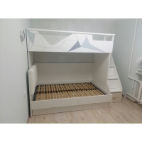 Кровать-чердак Оригами. O-L-009-2